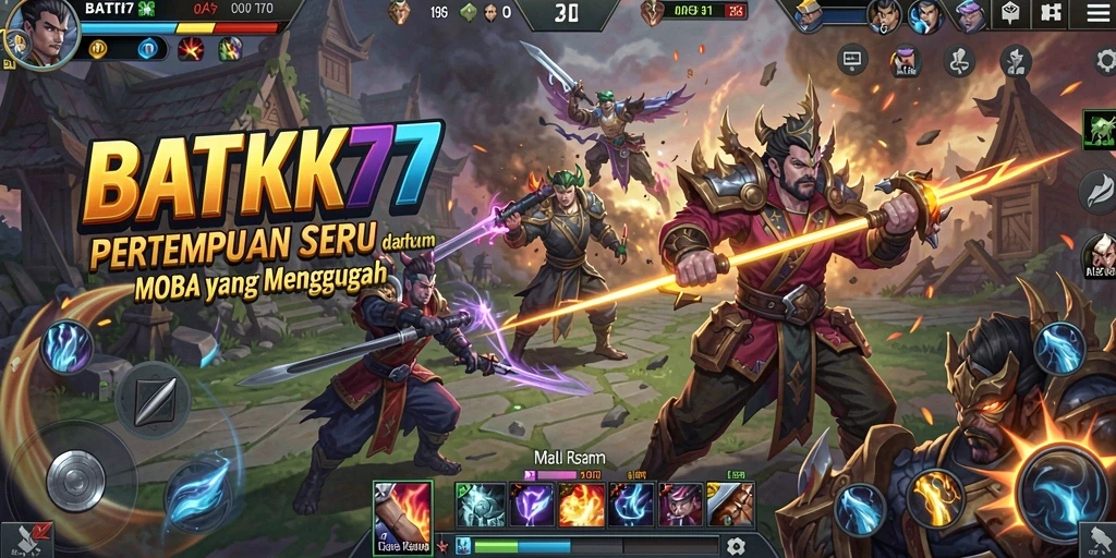 Gameplay mendebarkan di dalam <strong>BATIK77</strong> saat bertempur bersama teman.