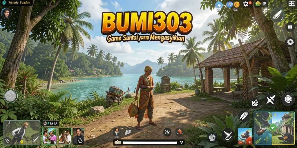 Gameplay seru dan penuh warna di BUMI303.