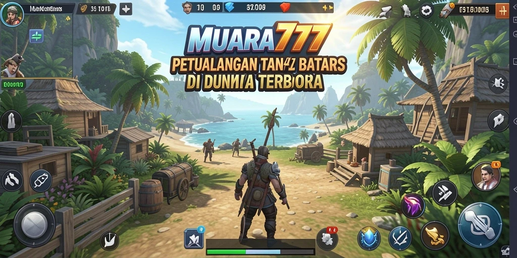Tampilan gameplay <strong>MUARA777</strong> yang menakjubkan di dunia terbuka.