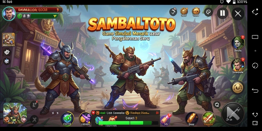 Tampilan menarik dari gameplay <strong>SAMBALTOTO</strong> dengan berbagai pilihan interaktif.